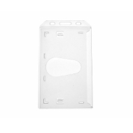 Picture of Cardholder/carrying case rigid plastic with lock frosted (vertical/portrait). 60270128