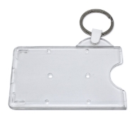 Bild von Card holder / carrying case rigid plastic with key ring attachment (horizontal / landscape). 60270228 (DE,SE,NO,FI,RO,PL)