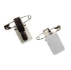 Picture of Metal crocodile id card clip with pin and self-adhesive pad. 60270106