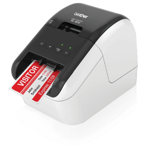 Bilde av QL-800 Thermal labelling machine Brother QL-800 USB. BRQL800ZW1 (DE,SE,NO,FI,RO,PL)