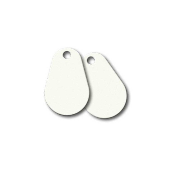 Billede af Hvid nøglebrik Salto 1KB (Mifare) + EM 4200 kombi. 70105502