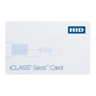 Picture of Blank white cards HID™ HID 5006PGGMN iClass Seos Composite PET/PVC Card - 8K Bytes - Programmed. 70102193