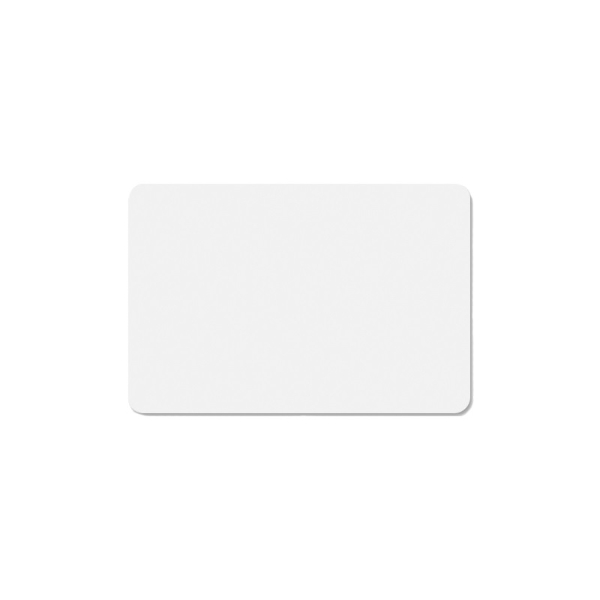 Picture of White rewriteable plastic card 13.56 MHz. 13.56 Compatible 1K Magic UID – Changeable UID. 70102154