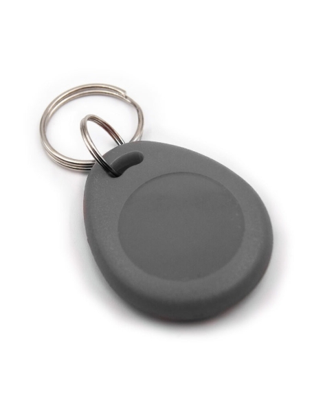 Billede af Nøglebrik grå berøringsfrie Prox RFID EM4200 (proximity) 125 kHz. 70102092NGREY