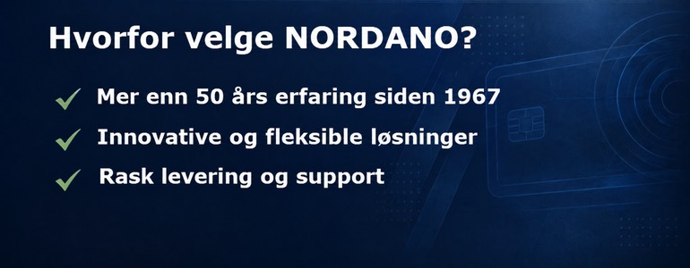 Hvorfor velge NORDANO – mer enn 50 års erfaring siden 1967, innovative løsninger og rask levering og support